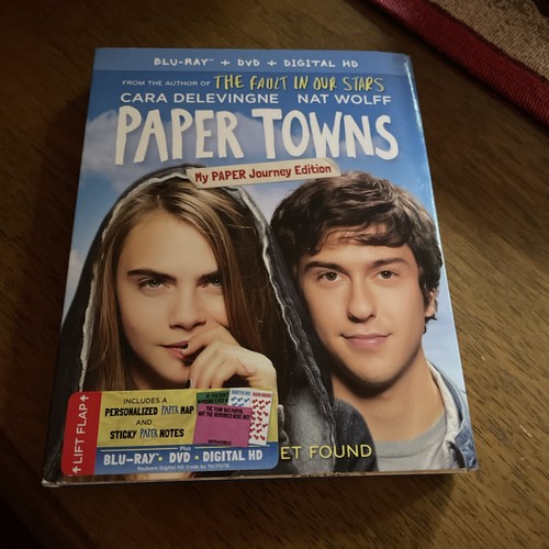 Paper towns blu ray - paper,