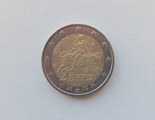 Moneta euro grecia 2002 - euro,