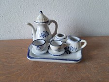 Set Te' Miniatura Casa Bambole Porcellana Vintage