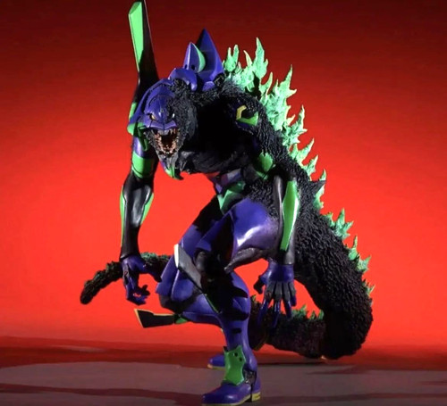 Godzilla evangelion toho - godzilla,