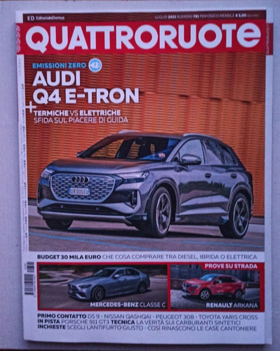 Rivista auto quattroruote - auto,