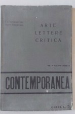 Contemporanea. Arte lettere