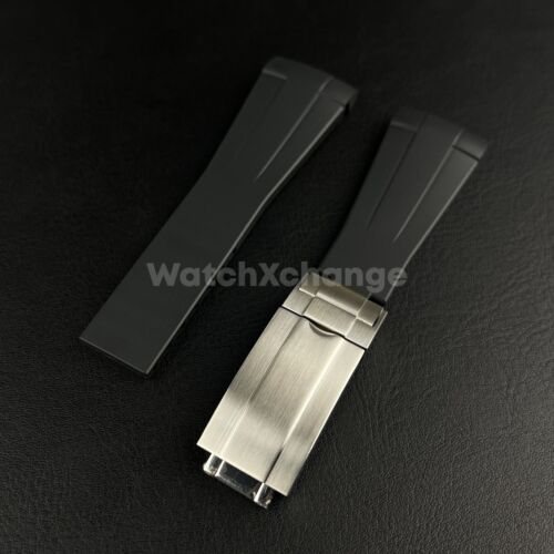 Cinturino gomma nera rolex - in,