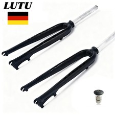 Forcella rigida 26/27,5/29 pollici disco 1-1/8" senza filettatura mtb bici alluminio forcella