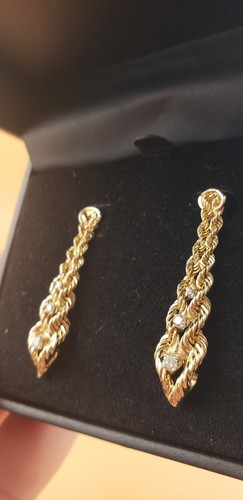 Orecchini pendenti oro - , 14ky