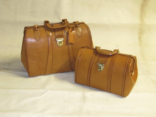 Coppia borse cuoio rigido - borse,