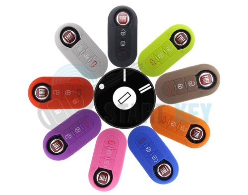 Custodia silicone chiave - , fiat