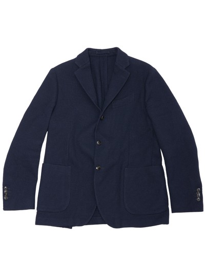 Blazer maglia lana - in,
