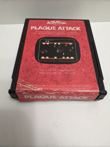 Plaque attack atari - plaque,