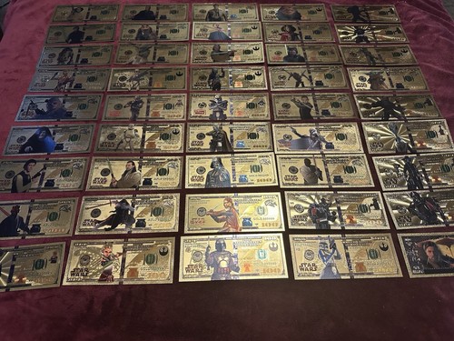 Banconote star wars - star, foil