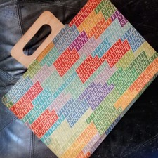 RARISSIMA BORSETTA CARTONE FIAT ANNI 70 TIPO CARTELLA DISEGNI COME IN FOTO PROMO