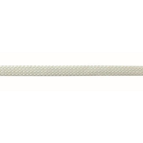 Nastro tubolare crochet - nastro, bianco