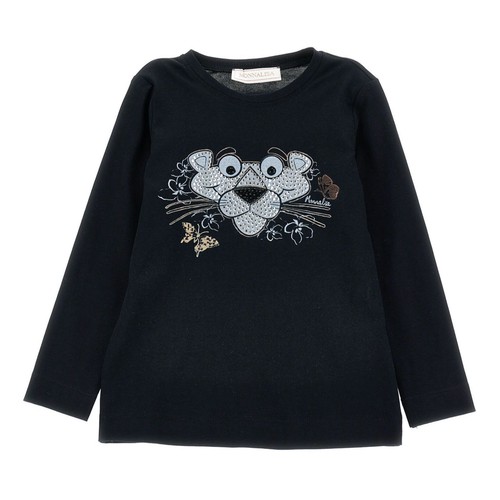 Monnalisa shirt nera bambina - monnalisa,