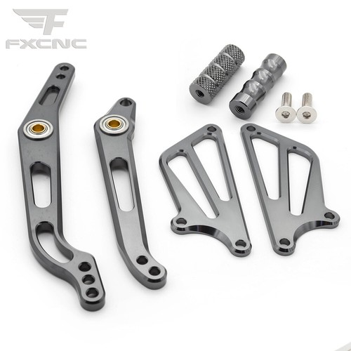Pedale cambio freno cnc grigio - pedale,