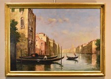 Dipinto antico venezia bouvard - antico,