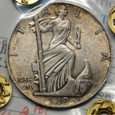 10 Lire 1936 qFDC, Vittorio