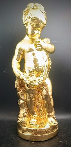Statua putti dorata 5 - putti, 16,5"