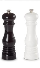 Nuovo set mulino sale e pepe Le Creuset, 8" x 2 1/2" ciascuno, bianco e nero