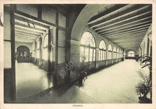 Cartolina  Vicenza Santa Croce Collegio Canossiano Levis Plona Chiostro 