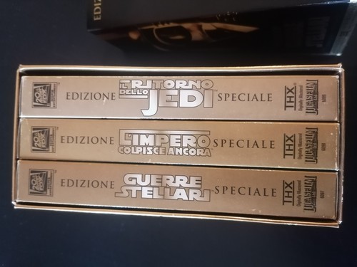 Trilogia guerre stellari vhs - trilogia,