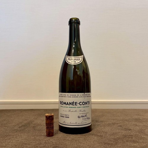 Empty bottle romanee - bottle, romanee-conti