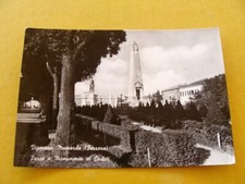 (FG.A71) VIGARANO MAINARDA - PARCO e MONUMENTO AI CADUTI (vg 1956 foto Gherardo)