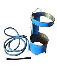 ANTICO SUPPORTO x Clistere ENTEROCLISMA 1940 Blu + Set Irrigatore Cannula Tubo