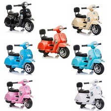 Mini Vespa Ufficiale Piaggio PX 150 LT913 Moto Elettrica Bambini 6V Suoni e Luci