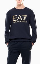 EA7 Emporio Armani Felpa Girocollo Blu 7M001191