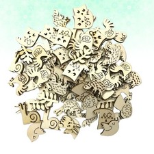  200 Pcs Fette Di Legno Per