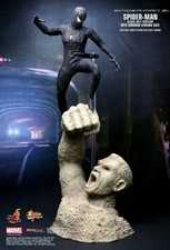 Hot Toys MMS165 Spider-Man 3 - Black Suit with Sandaman Diorama Base by Hot Toys