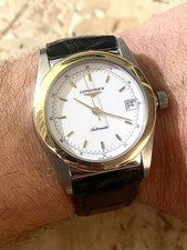 Longines Conquest Automatico con ghiera in oro 18kt.