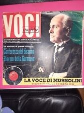 La Voce di Mussolini - Voci