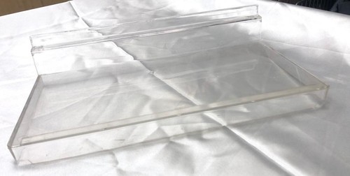 Acrylic floating wall - acrylic, shelf
