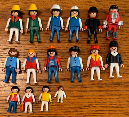 Playmobil vintage people - 16,
