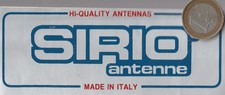 automobile. SIRIO ANTENNAE