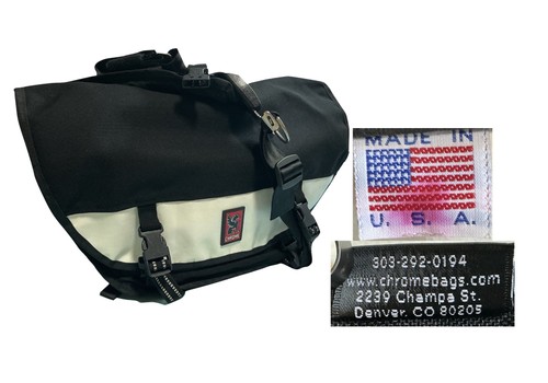 Borsa messenger chrome - messenger,
