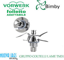 GRUPPO COLTELLI LAME TM 31 BIMBY VORWERK CONTEMPORA THERMOMIX COMPATIBILE