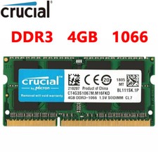 CRUCIAL DDR3 4 GB 1066 MHz