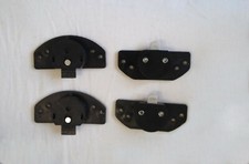 Coppia rotelle di scorrimento per anta scorrevole a binario guardaroba armadio