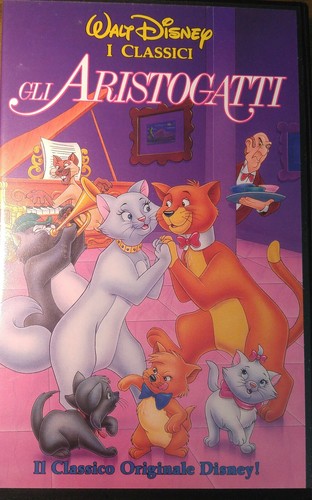 Vhs gli aristogatti - gli, walt