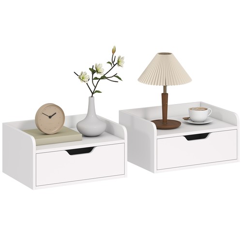 Homcom set comodini - 2,