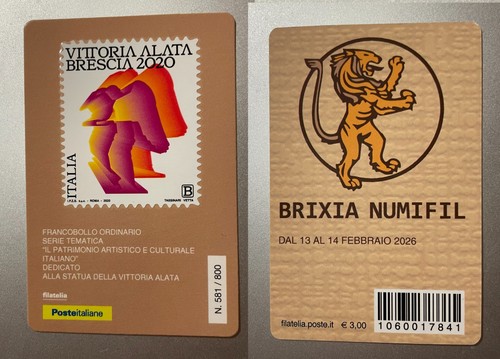 2026 tessera filatelica statua - 2026,