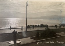 Cartolina Genova Corso Italia Tramonto viaggiata 1943