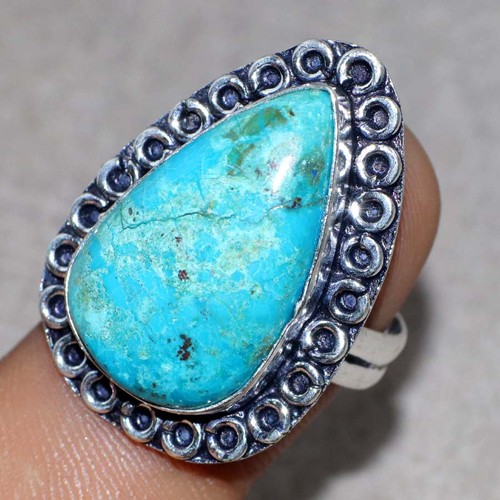 Anello turchese placcato