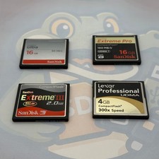 LOTTO 4 Compact Flash SanDisk