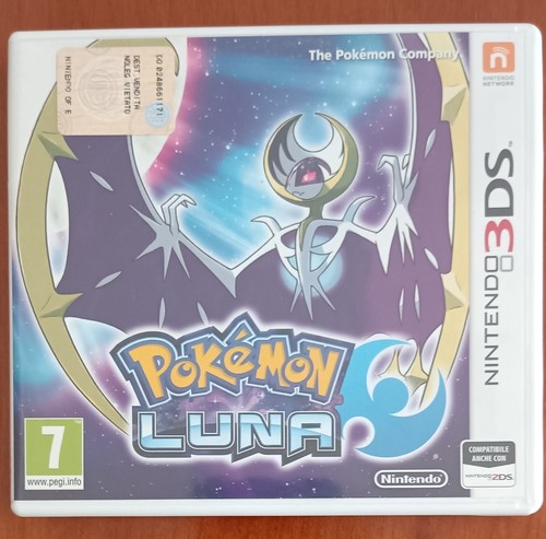 Pokemon luna nintendo 3ds - luna,