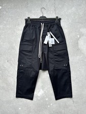 RICK OWENS CARGO CROPPED PANTS