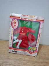 NUOVO VESTITO CANDY CANDY POLISTIL '80 - OUTFIT NUOVO CON SCATOLA COME DA FOTO