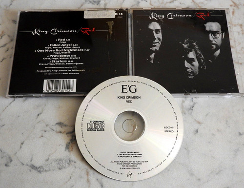 King crimson red - red, cd
